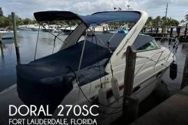 2000 Doral 270Sc, powered by a Volvo Penta 5.7 GSi, $ 19,800