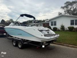 2021 SCARAB - Light blue white interior, excellent, $ 72,300