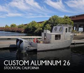 1980 Custom Welded Aluminum 26 Cruiser with dual H, $ 184,900