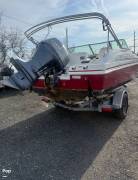 VERY NICE DECK BOAT WITH BIMINI TOP! BOW SNAP DOWN, $ 16,500