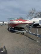 VERY NICE DECK BOAT WITH BIMINI TOP! BOW SNAP DOWN, $ 16,500