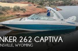 2007 Rinker Captiva 262 with 320 HP Mercruiser. Includes trailer, bow and cockpit cov