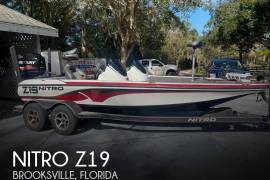 2017 Nitro Z19 bass boat! Great condition!