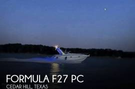 1995 Formula F-27 PC. Decent sized cabin cruiser that is still trailerable. Has a lar