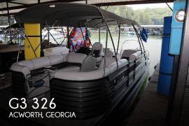 GREAT LOOKING TRIPLE TOON BOAT READY FOR THE WATER, $ 75,600